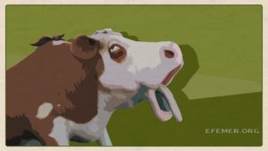 Арт Steam «Cow» из игры Breathedge