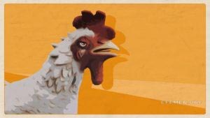 Арт Steam «Immortal Chicken» из игры Breathedge