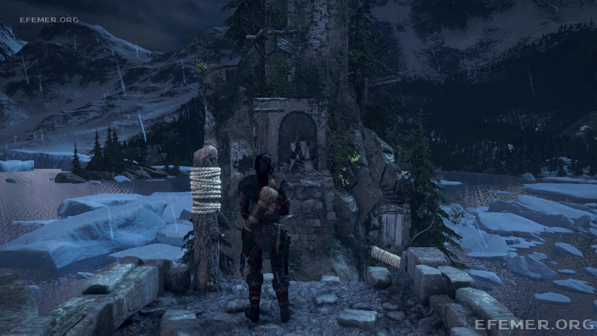 Остров, на котором находиться трамплин №4, Rise Tomb Raider