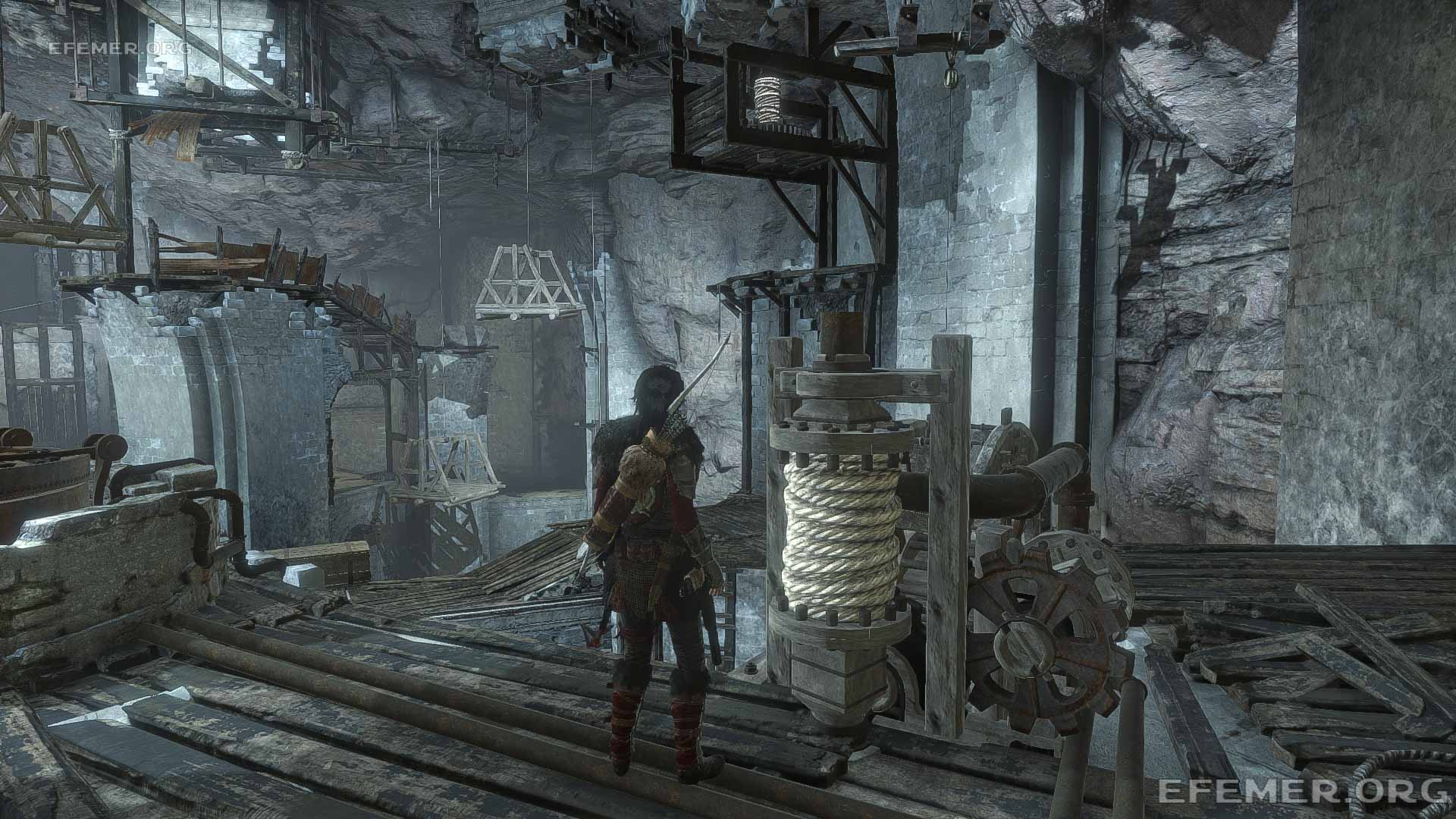 Платформа поднята, Rise Tomb Raider