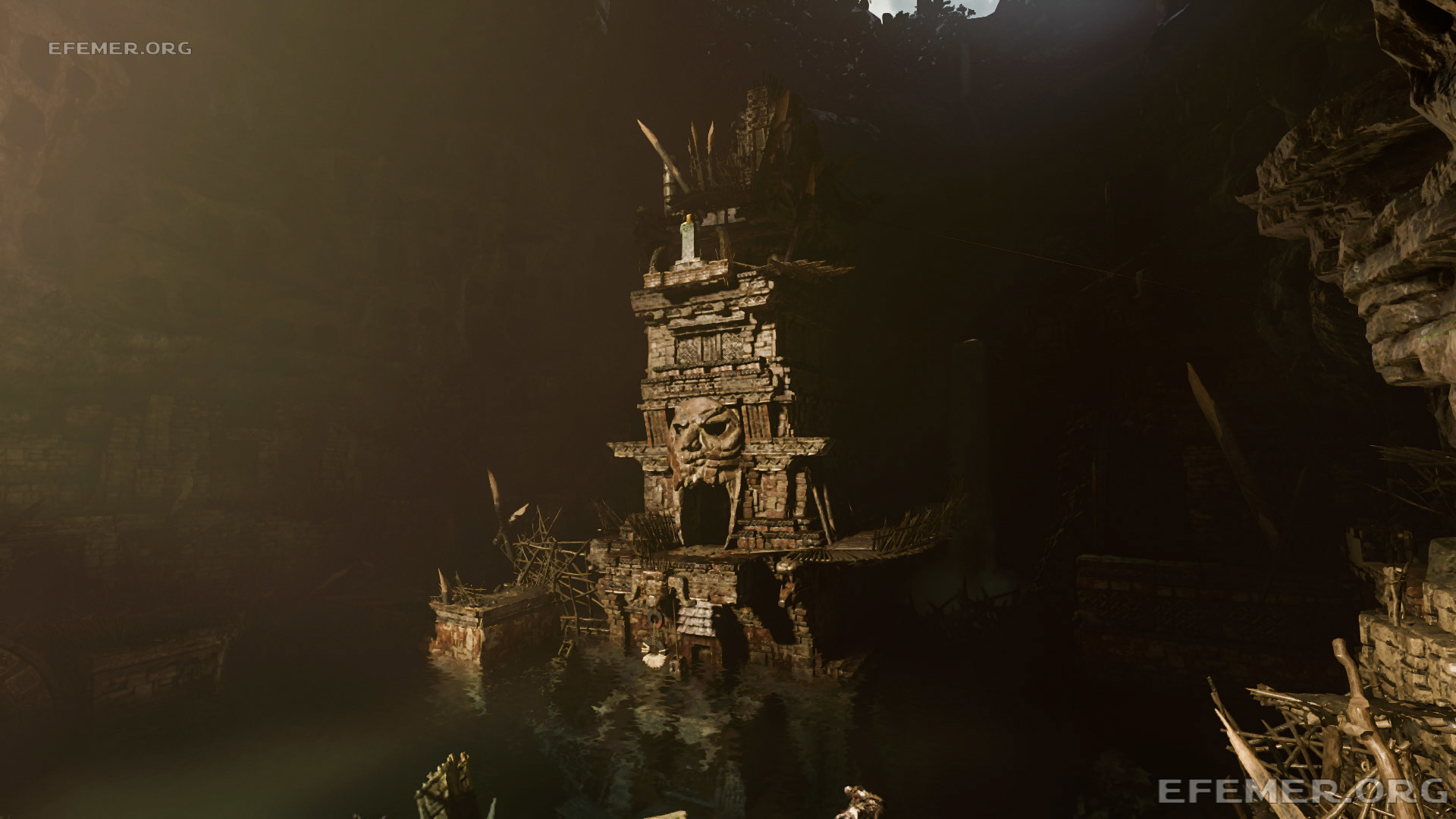 Храм жаждущих богов в игре Shadow Tomb Raider