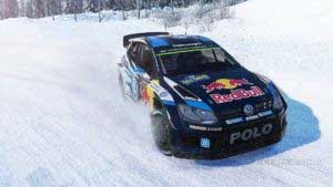 Арт Steam «Snow» из игры WRC 5