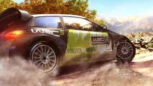 Арт Steam «The Drift» из игры WRC 5
