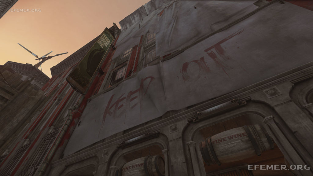 Окно, ведущее к алтарю Чужого, Dishonored 2