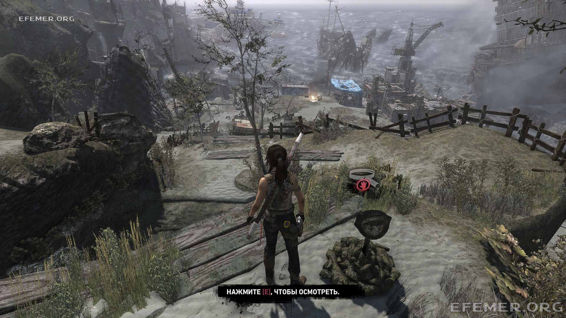 Так выглядит дольмен в игре Tomb Raider 2013