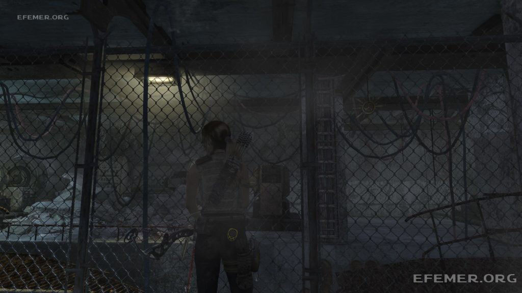 Тотем №5, скрытый за сеткой Рабица, Tomb Raider 2013
