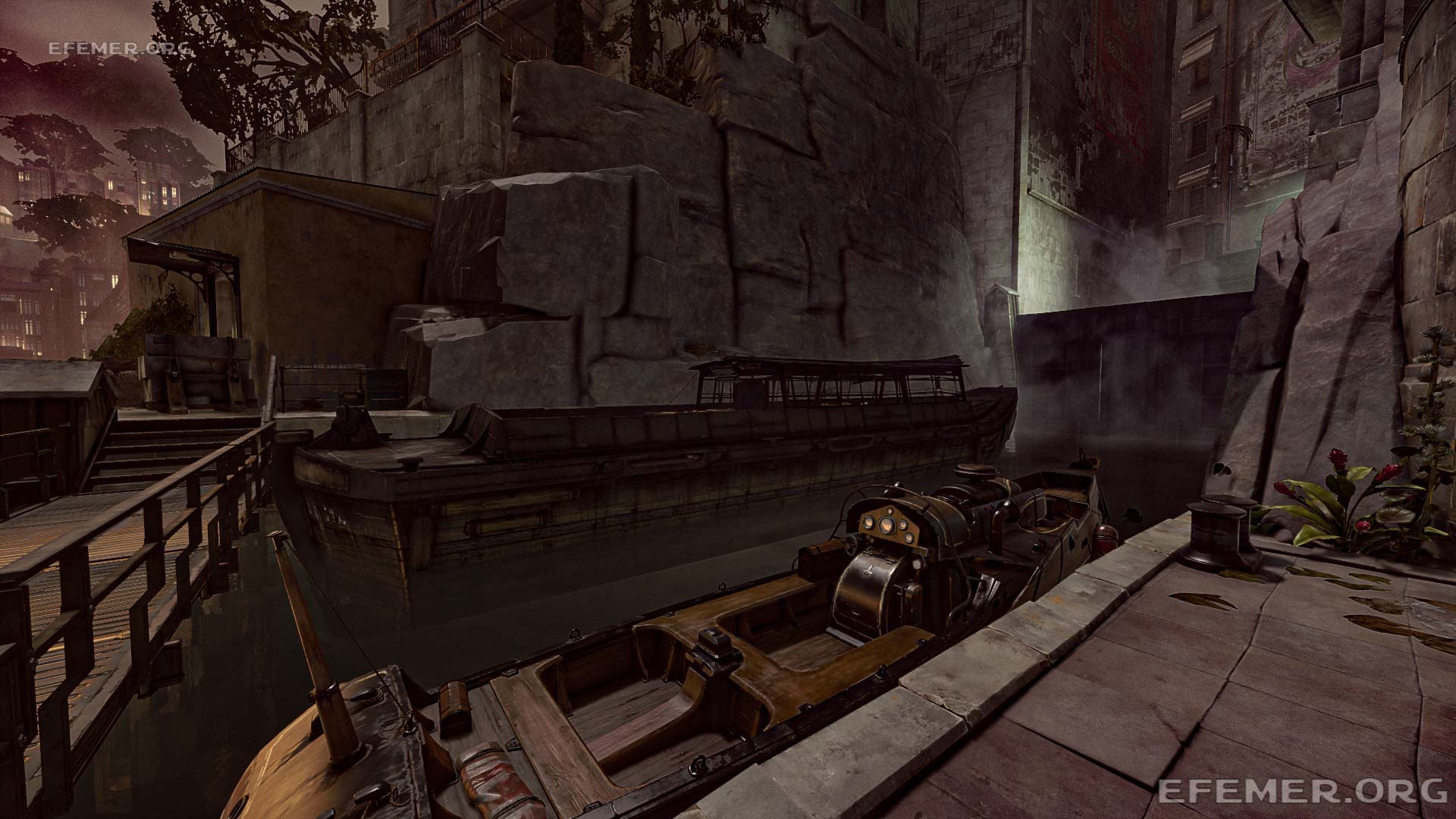 Курьерская лодка Курьерская лодка в игре Dishonored DOTO