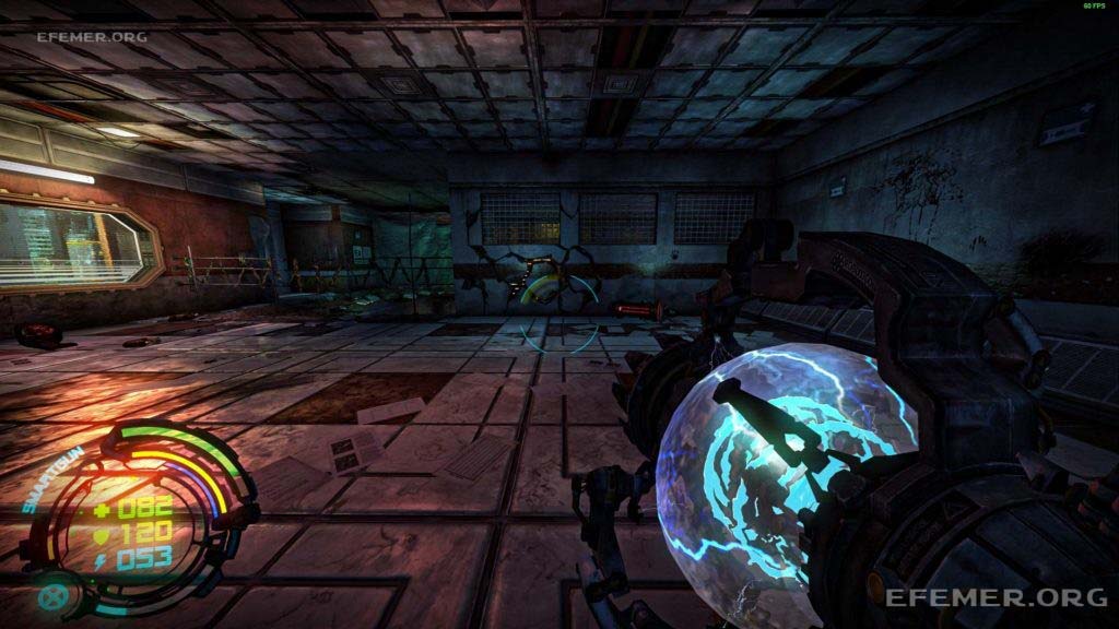 Стена, за которой спрятан тайник №5, Hard Reset Redux