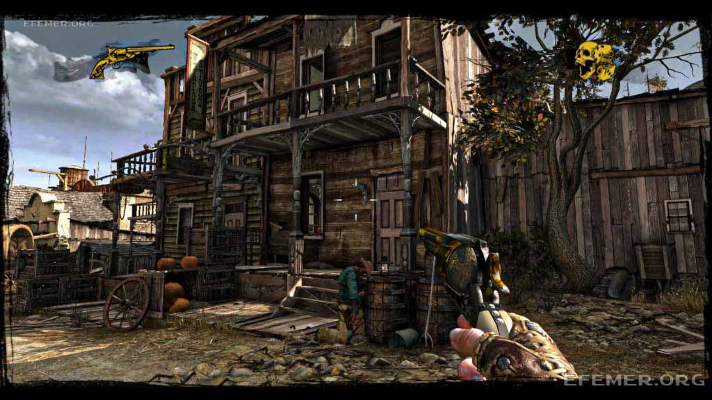Магазин, в котором спрятан самородок истины №4 “Законники дикого запада”, Call of Juarez - Gunslinger