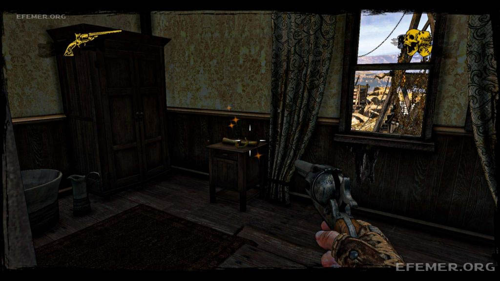 Самородок истины №2 “Стинкин-Спрингс”, лежащий на тумбочке, Call of Juarez - Gunslinger