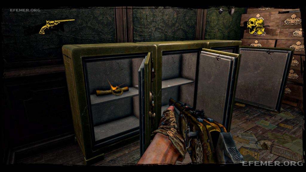Самородок истины №2 “Коффевиль”, спрятанный в сейфе, Call of Juarez - Gunslinger
