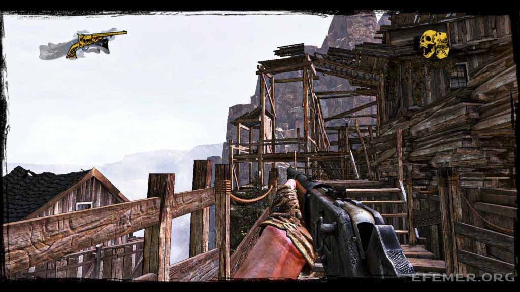 Секрет №4 “Джонни Ринго”, спрятанный за загородкой, Call of Juarez - Gunslinger