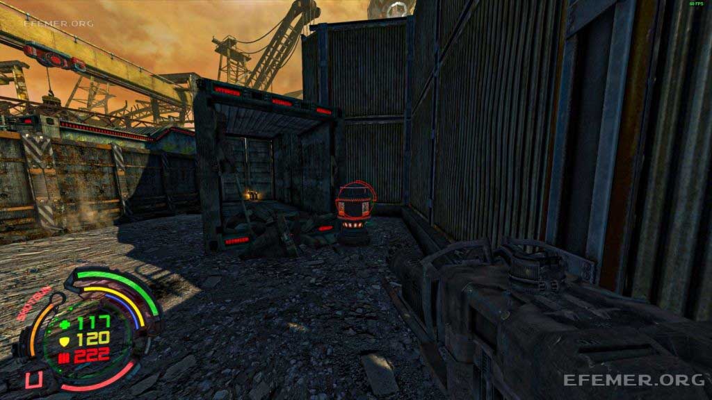 Тайник №3, лежащий в контейнере, Hard Reset Redux