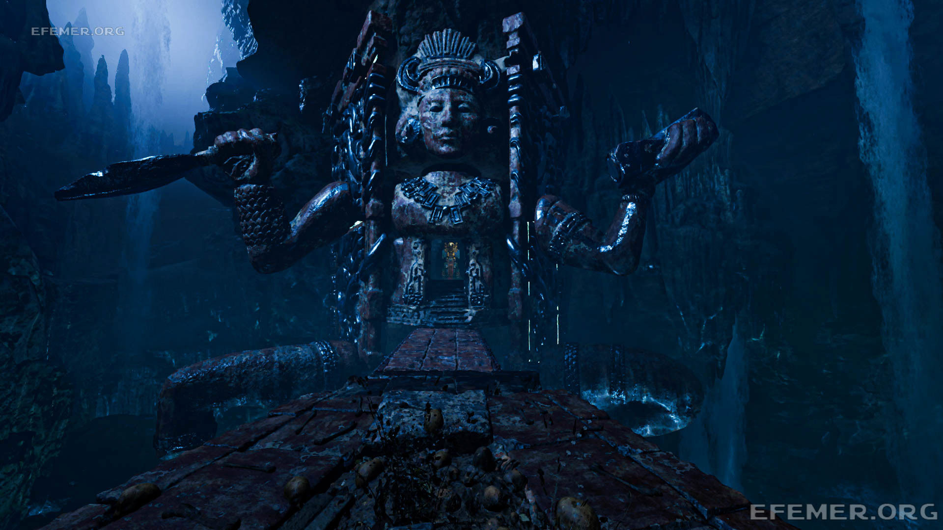 Статуя «Мать-покровительница» в игре Shadow Tomb Raider