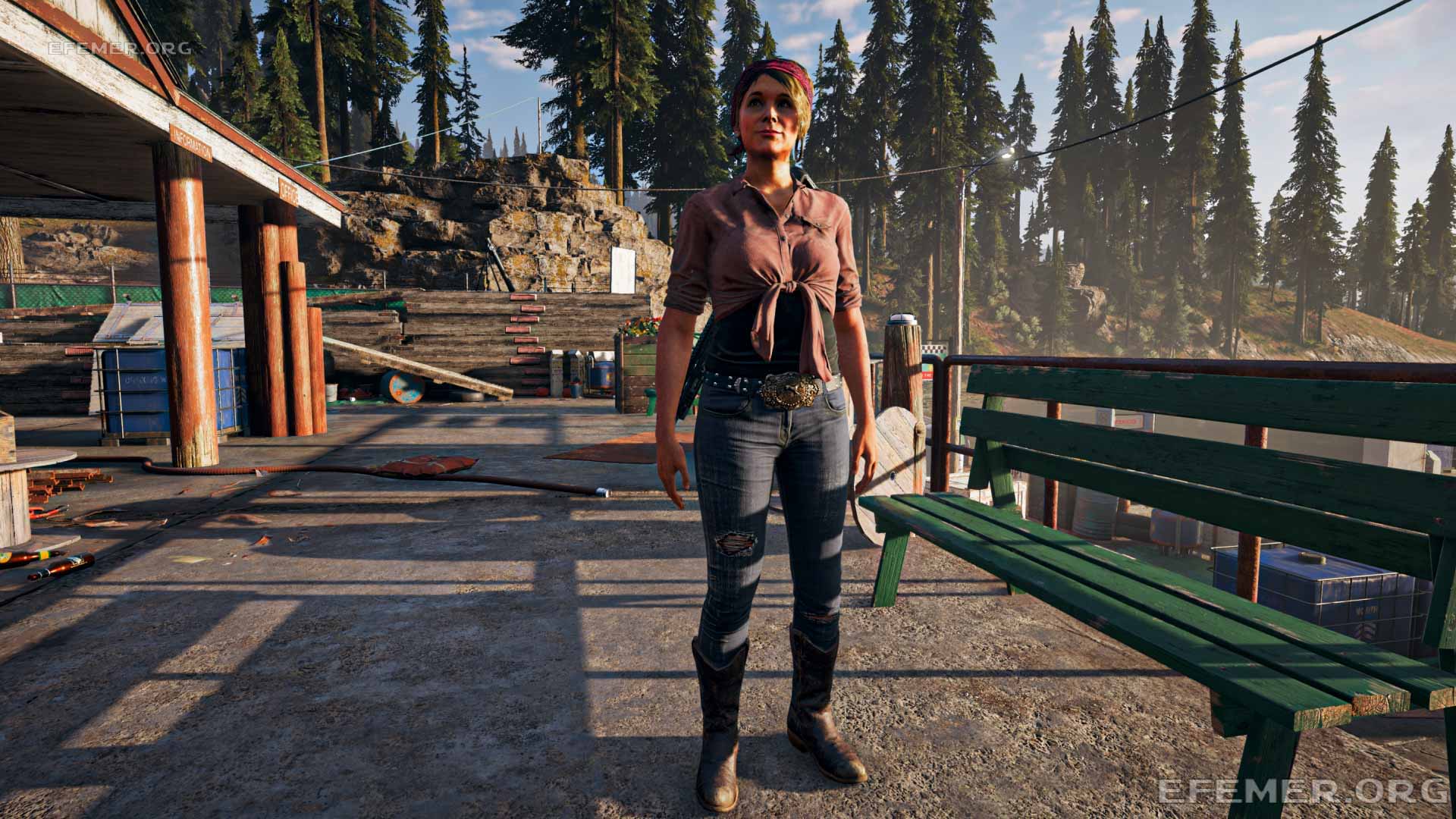 Аделаида Драбмен из игры Far Cry 5