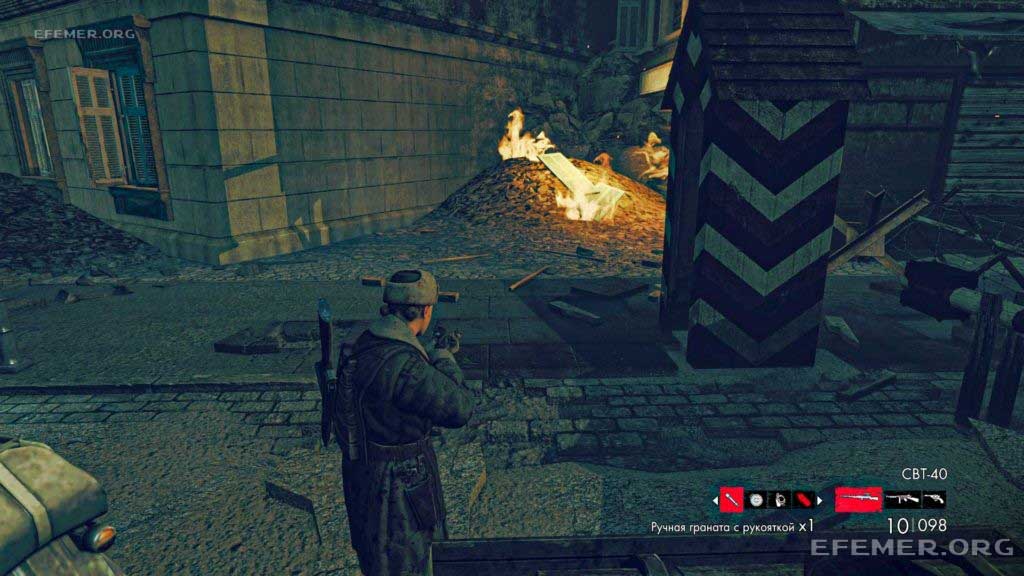Слиток №2, брошенный возле будки охраны, Zombie Army Trilogy