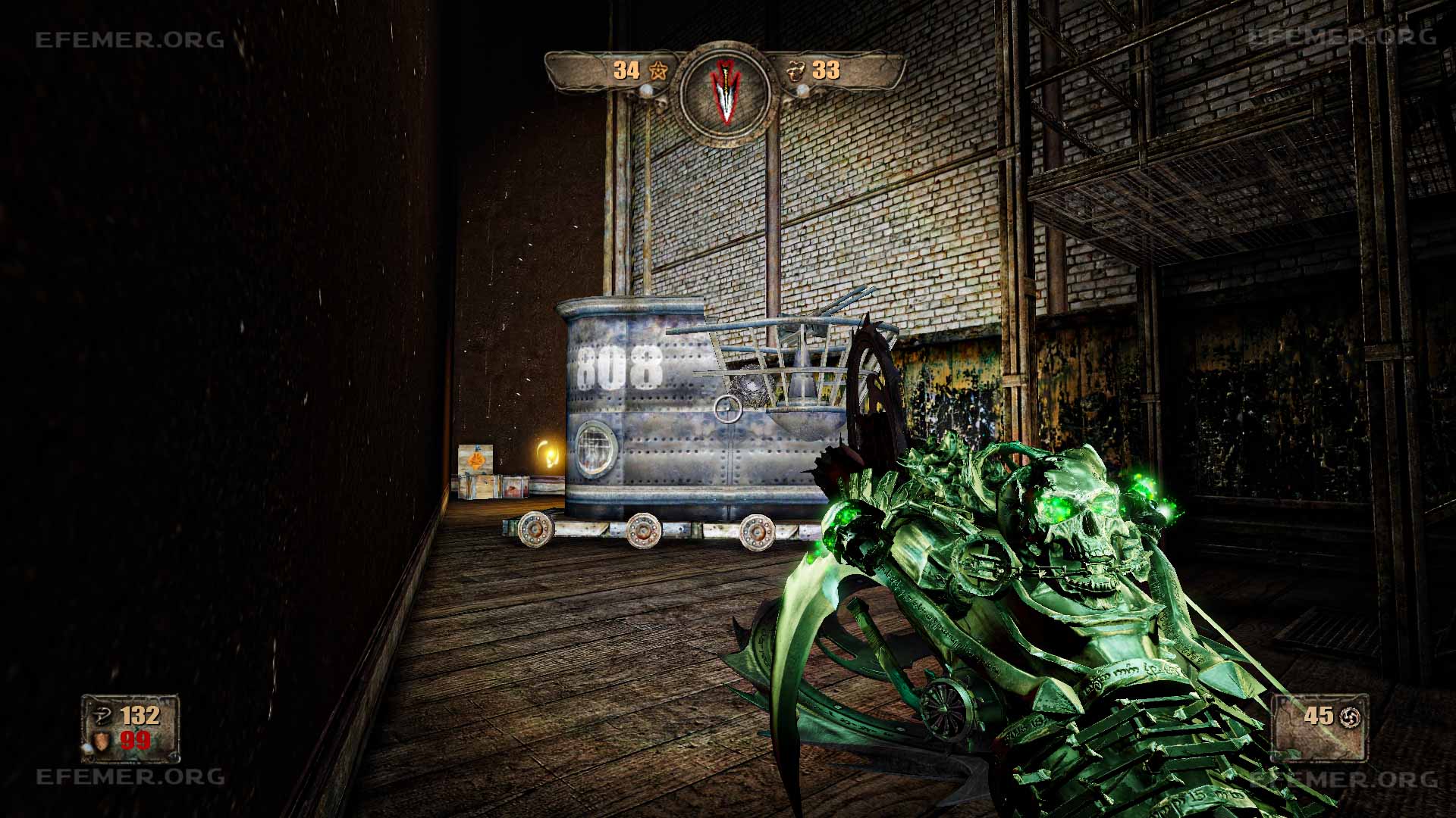 Бутафорская лодка в игре Painkiller H&D