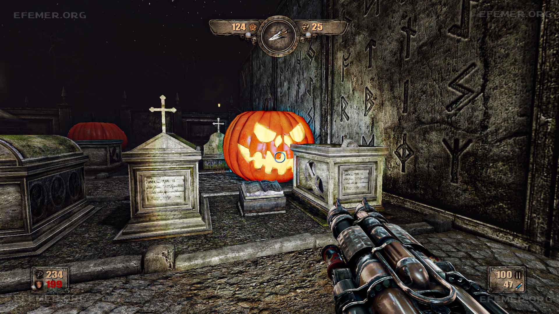 Огромная тыква в игре , Painkiller H&D