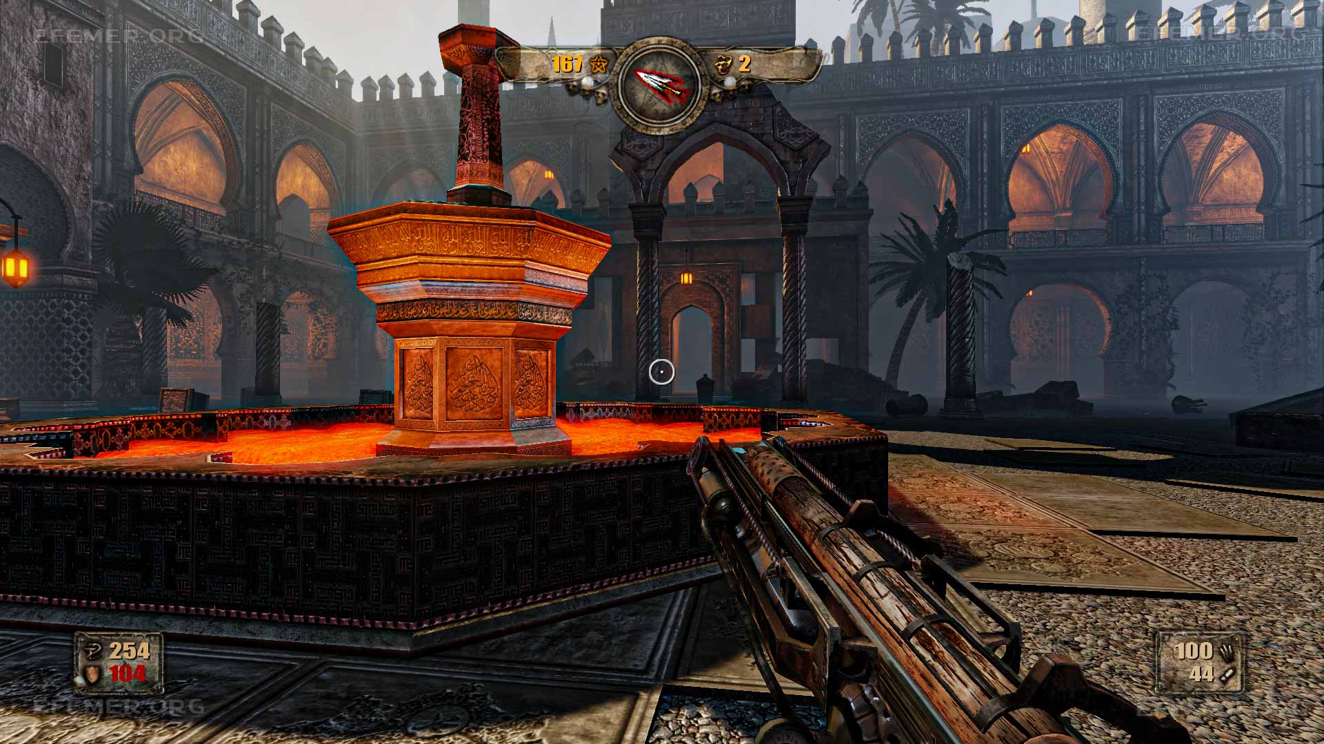 Фонтан с лавой в игре , Painkiller H&D
