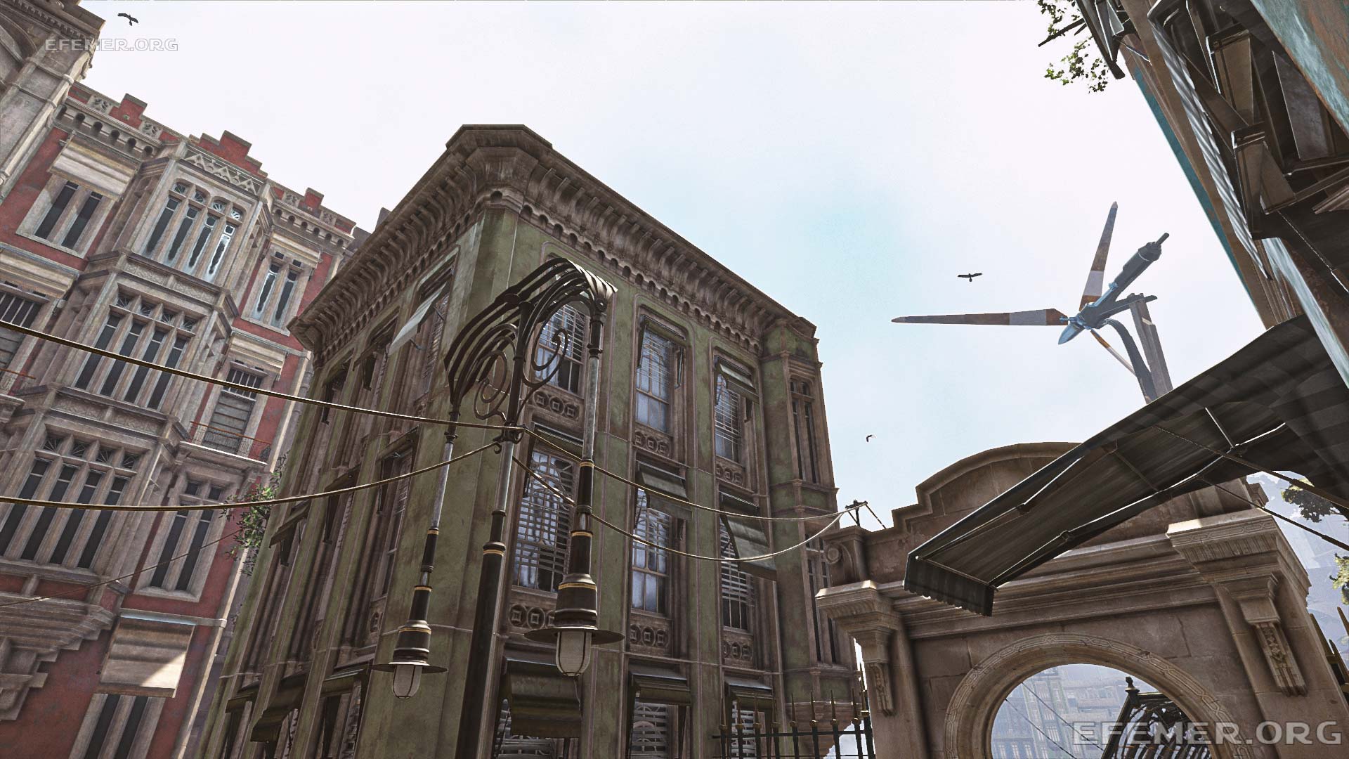 Крыша, на которой лежит амулет №3, Dishonored: Death of the Outsider