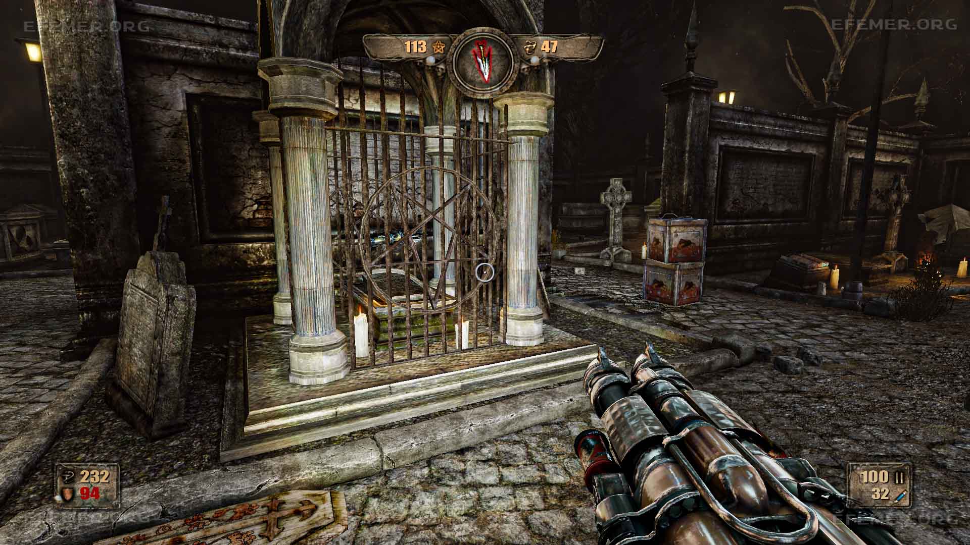Read more about the article Все секреты на уровне «Кладбище» — Painkiller H&D
