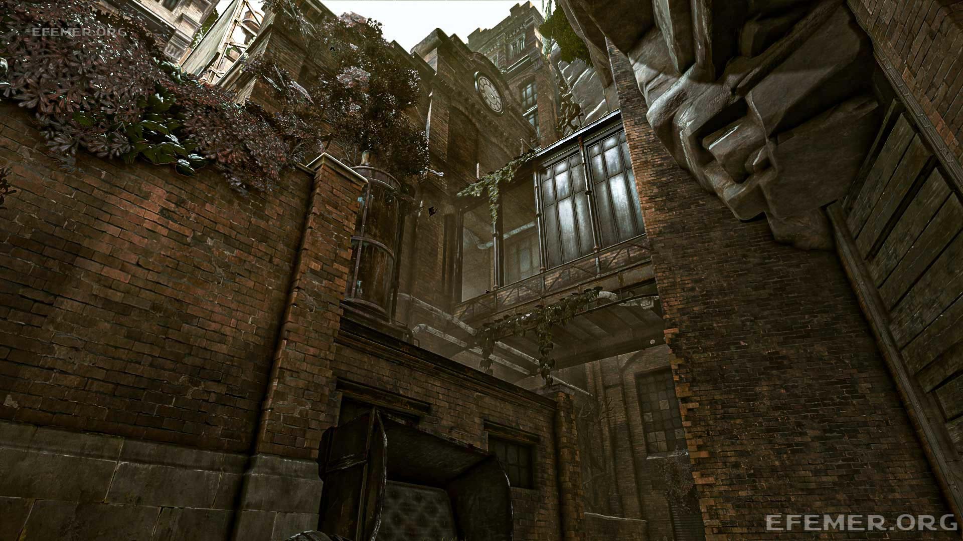 Окно здания, в котором спрятан амулет №2, Dishonored: Death of the Outsider