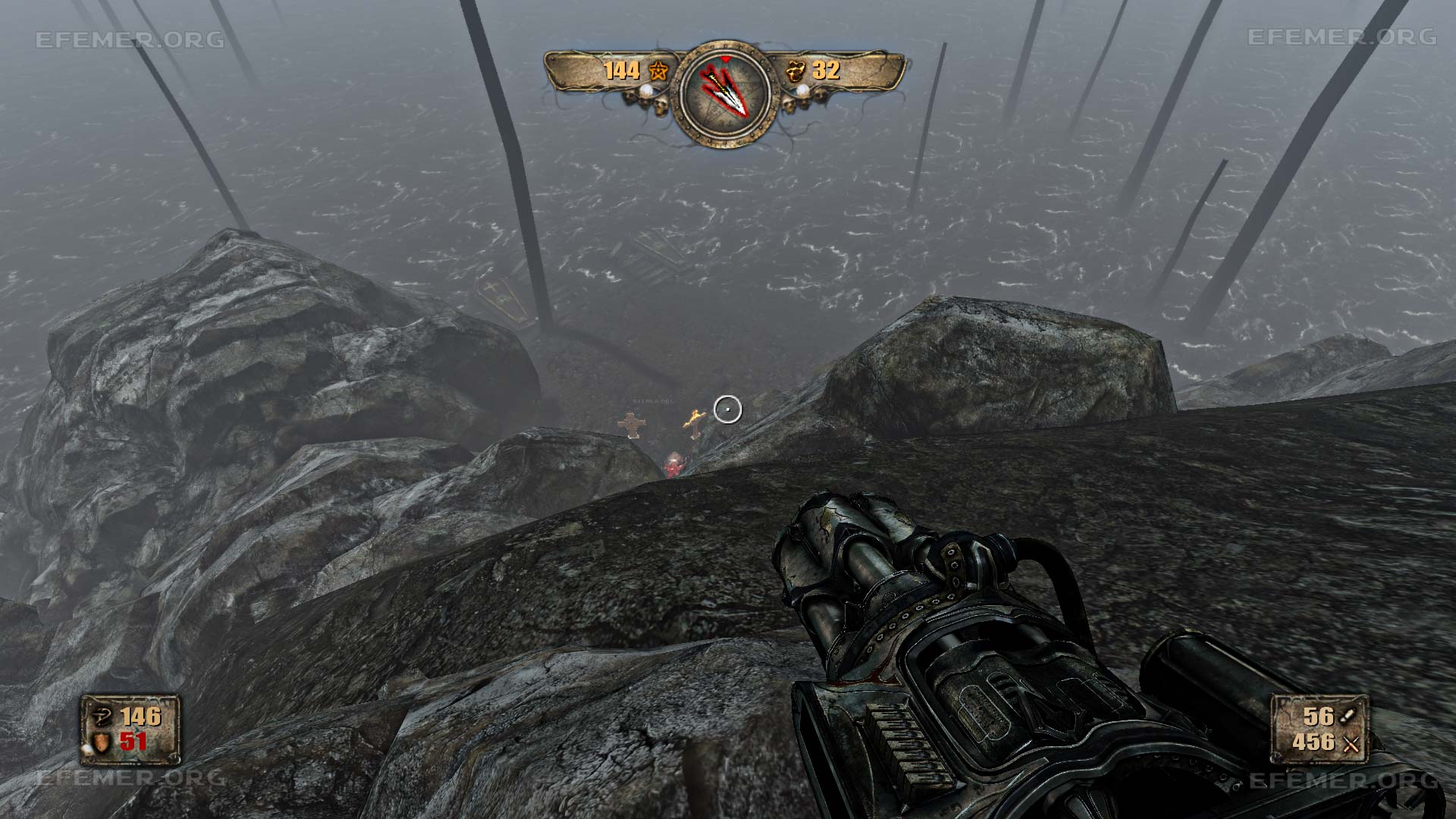 Святые предметы, лежащие на камнях, Painkiller H&D