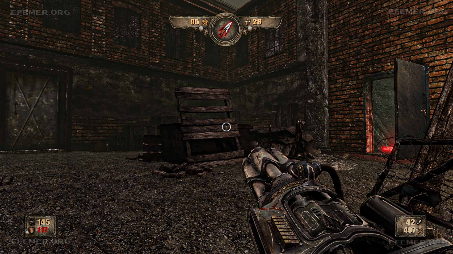 Дверь, находящаяся около контрольной точки, Painkiller H&D