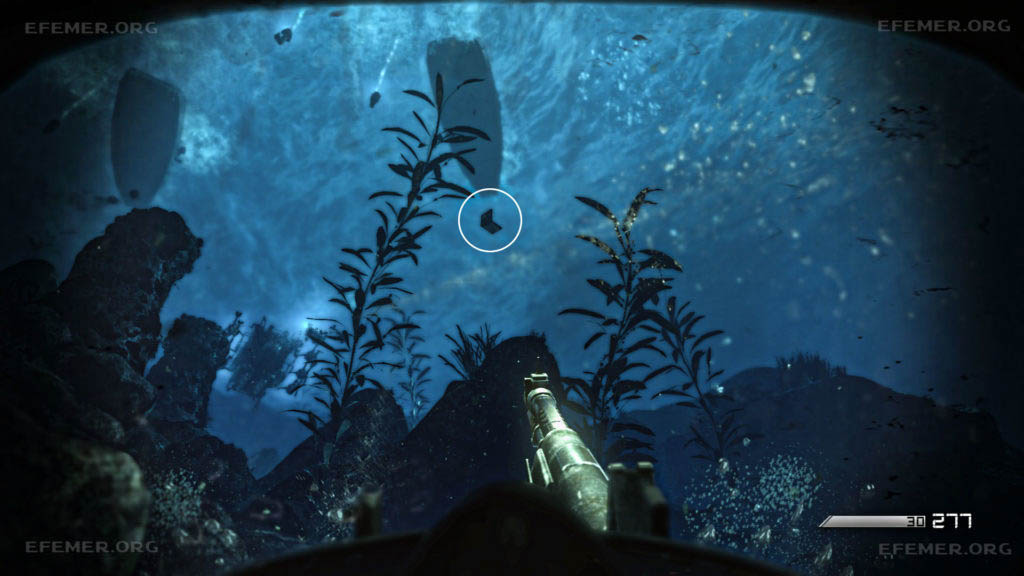 Ноутбук №12, находящийся под водой, Call of Duty: Ghosts