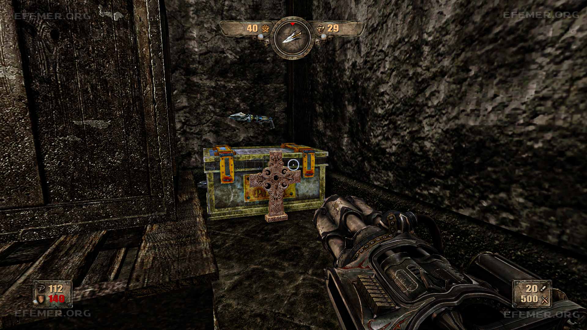 Святой предмет, лежащий в углу комнаты, Painkiller H&D