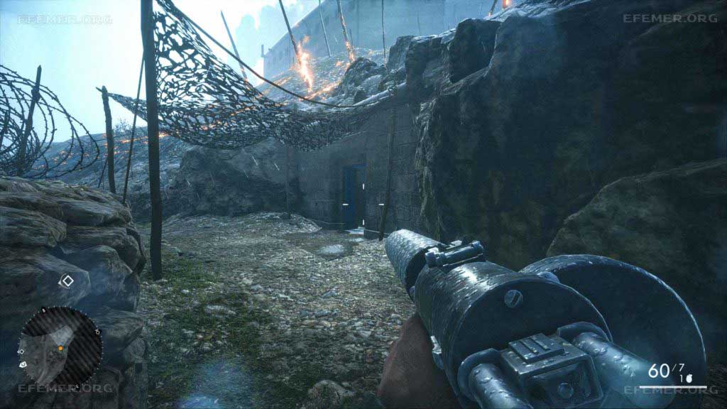 Дот с боевым уставом №3 внутри, Battlefield 1