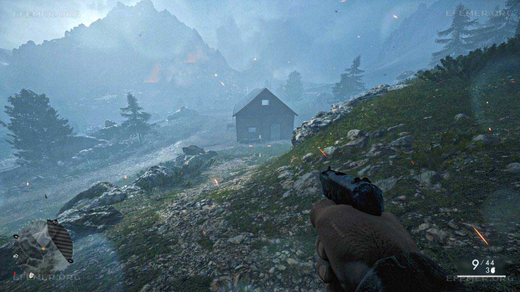 Здание с боевым уставом №1 внутри, Battlefield 1