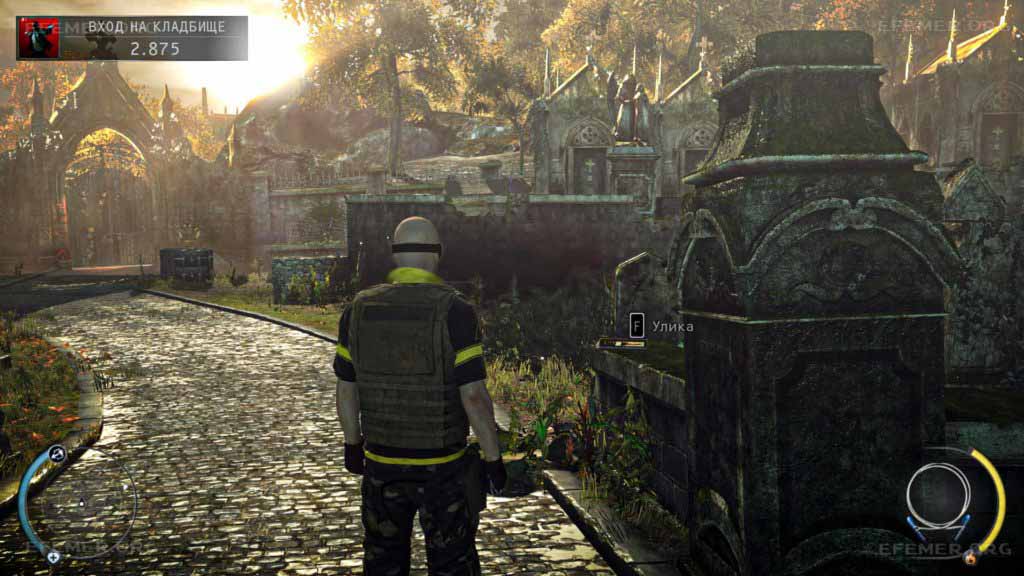 Улика №1, лежащая на поребрике, Hitman: Absolution