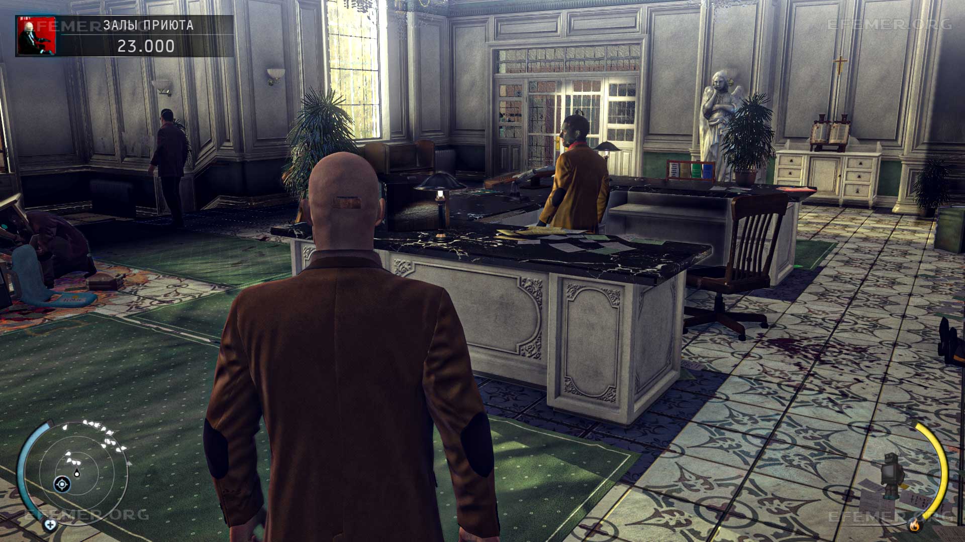 Улика №1, лежащая на столе, Hitman: Absolution