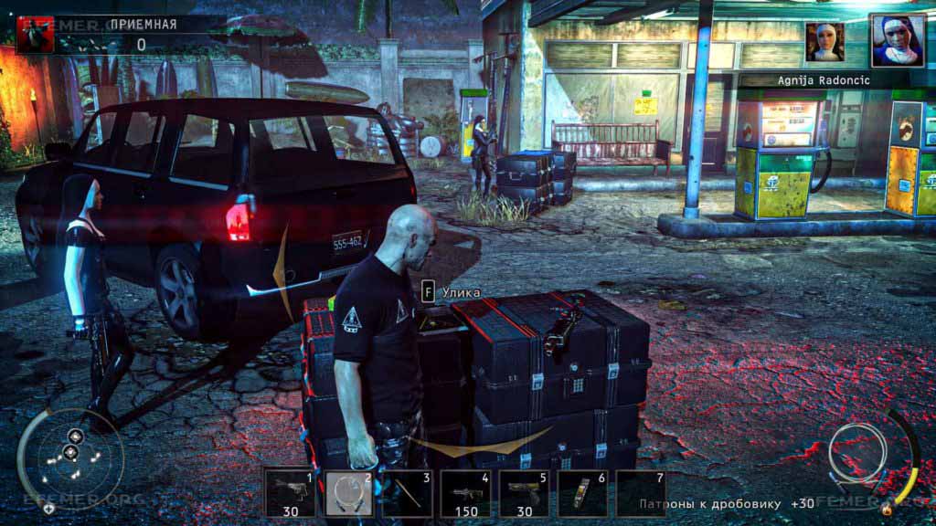 Улика №2, лежащая на ящиках, Hitman: Absolution