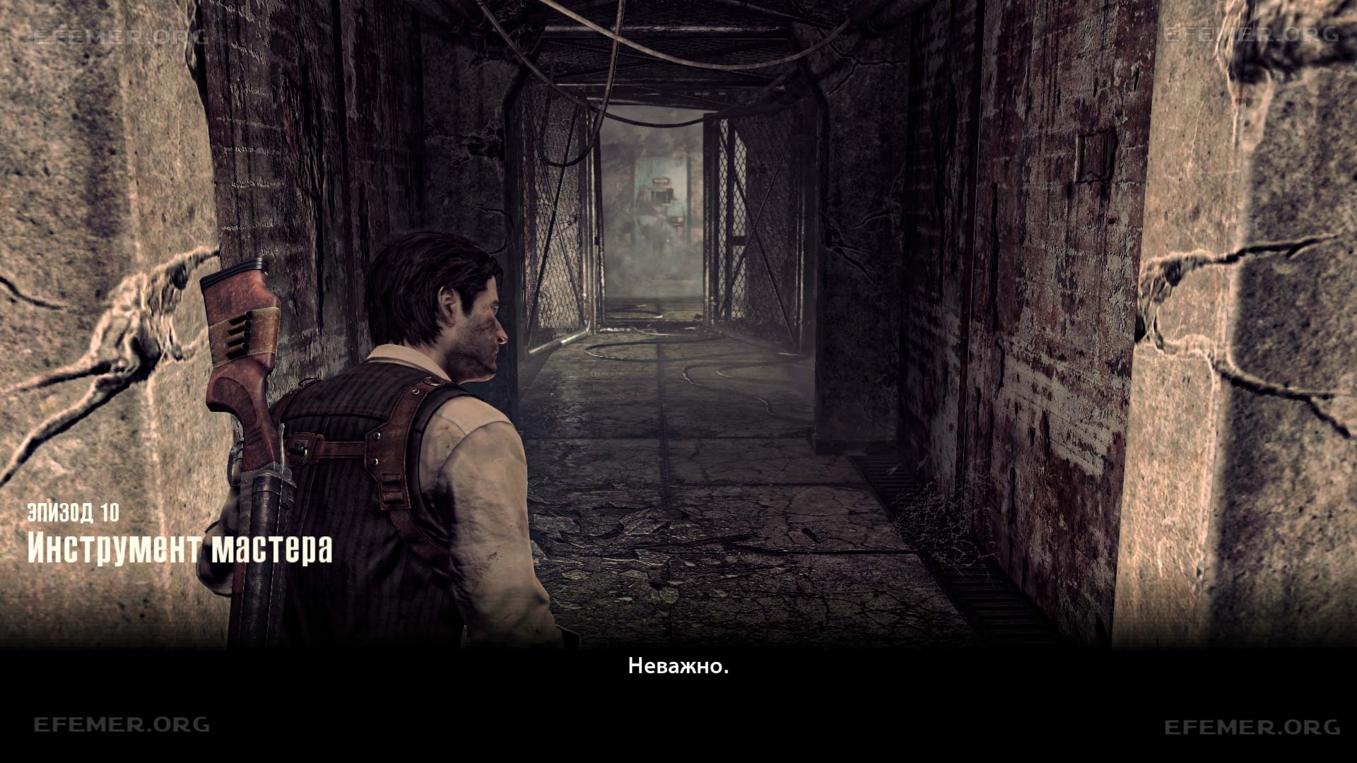 Скриншот из игры The Evil Within 1 «Эпизод 10 - Инструмент мастера»