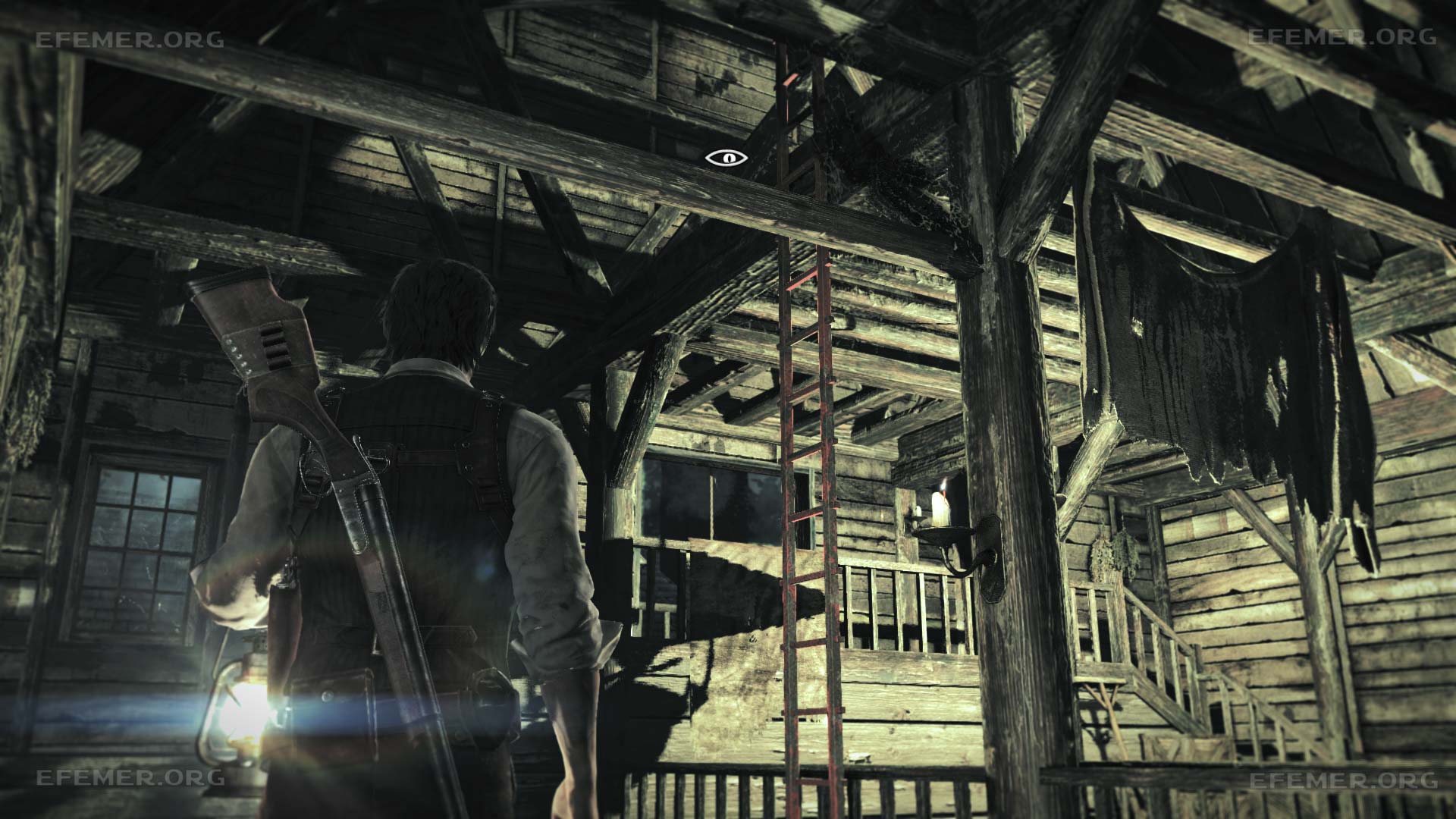 Лестница ведущая на чердак, The Evil Within 1