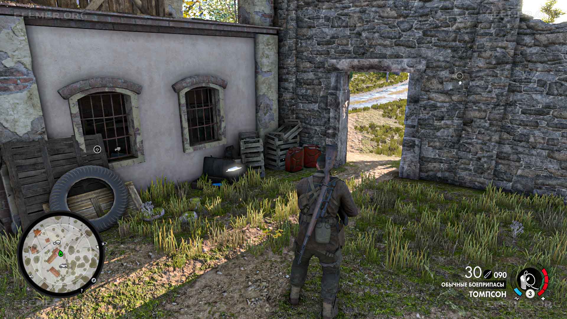 Запись на чемодане, Sniper Elite 4