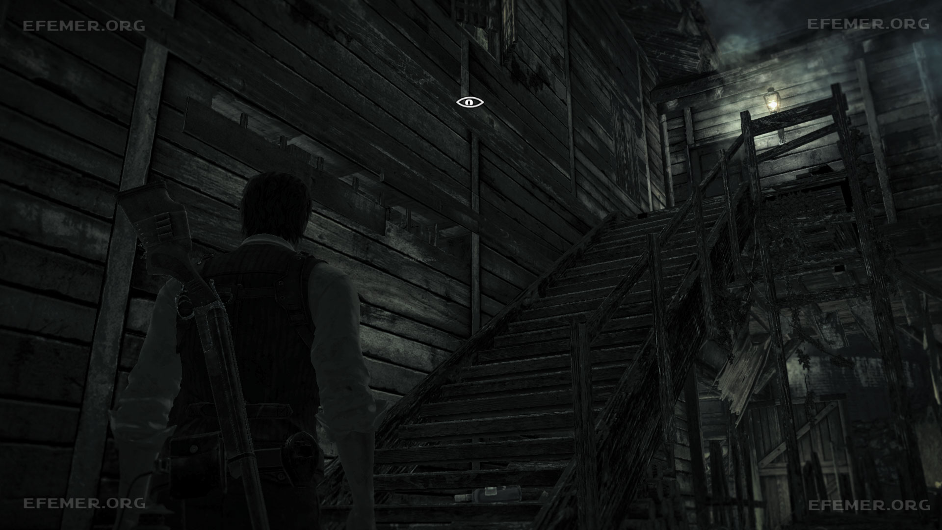 Лестница, ведущая в дом, The Evil Within 1