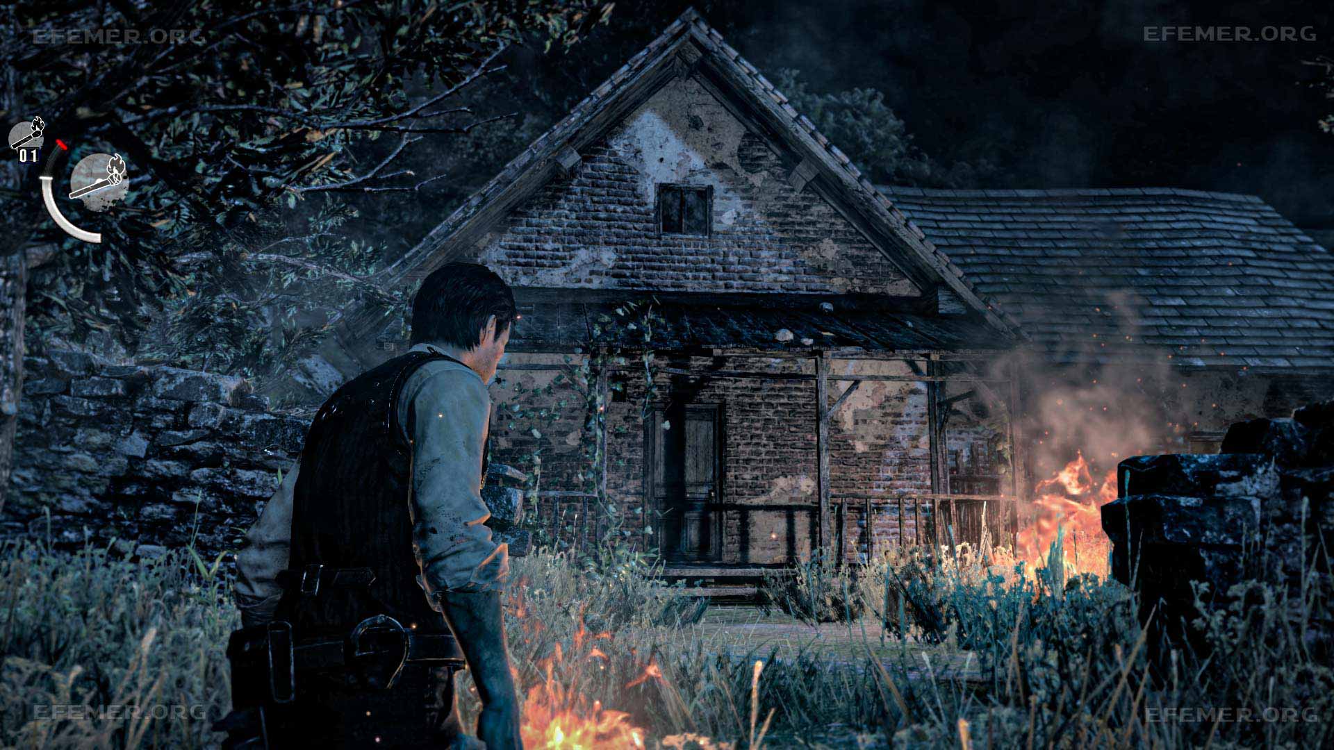 Жилище, в котором скрыты ключ и фрагмент карты, The Evil Within 1