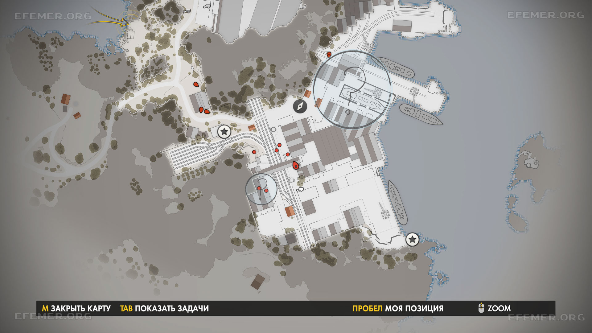 Местоположение трофея на карте, Sniper Elite 4