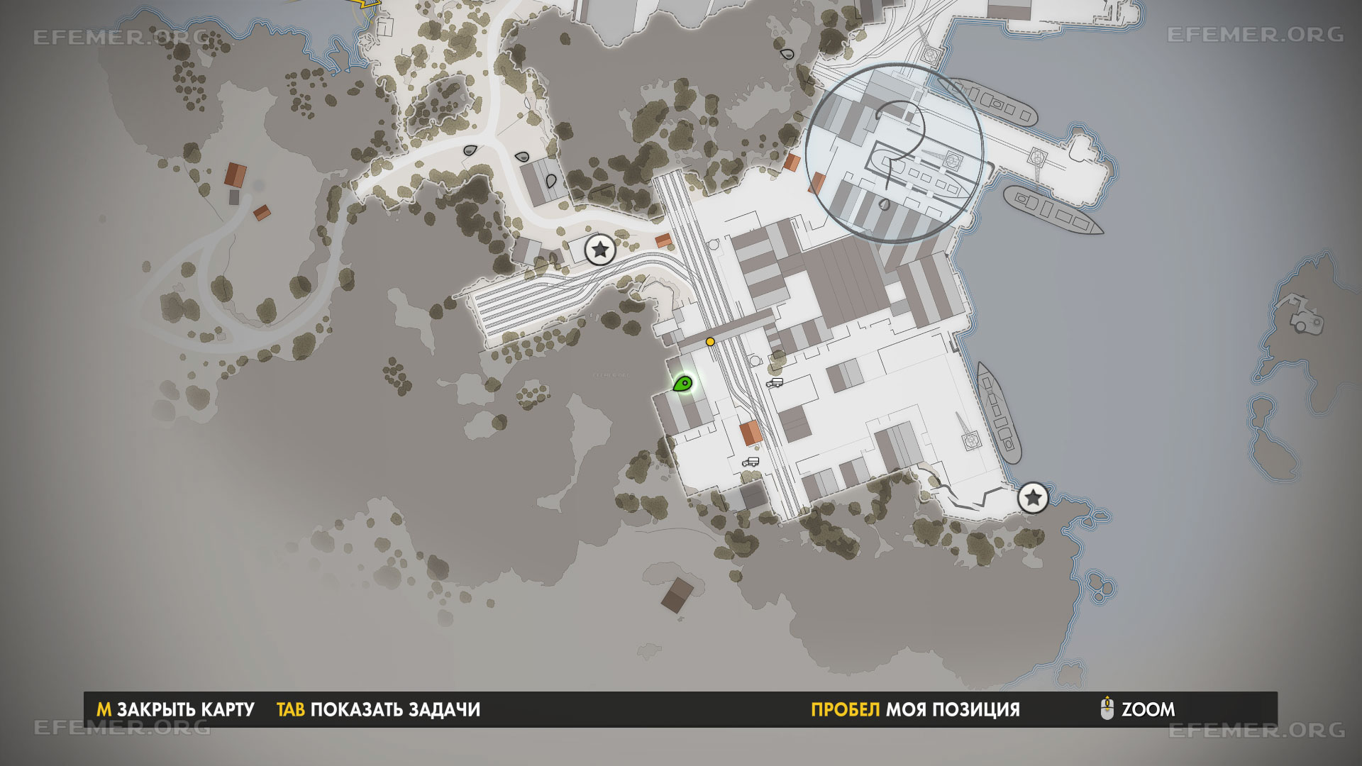 Местоположение документов на карте, Sniper Elite 4