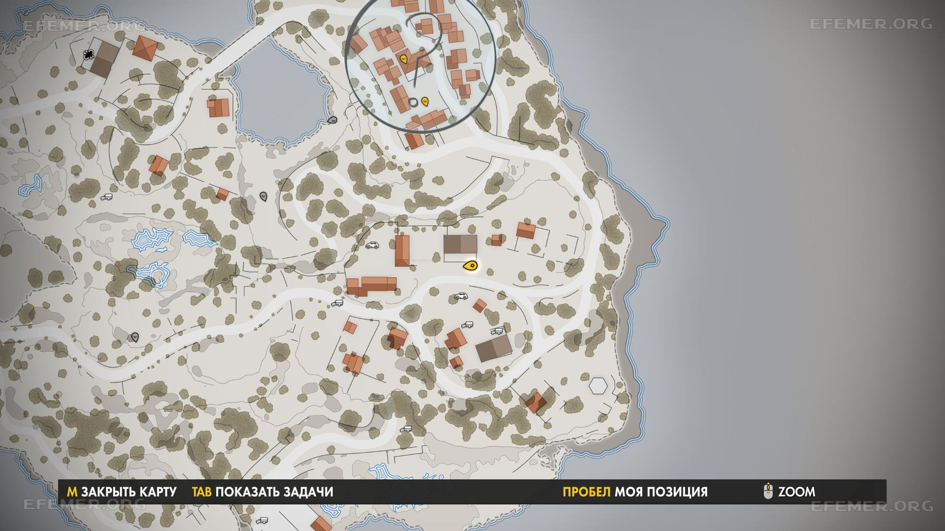 Местонахождение трофеев по карте, Sniper Elite 4