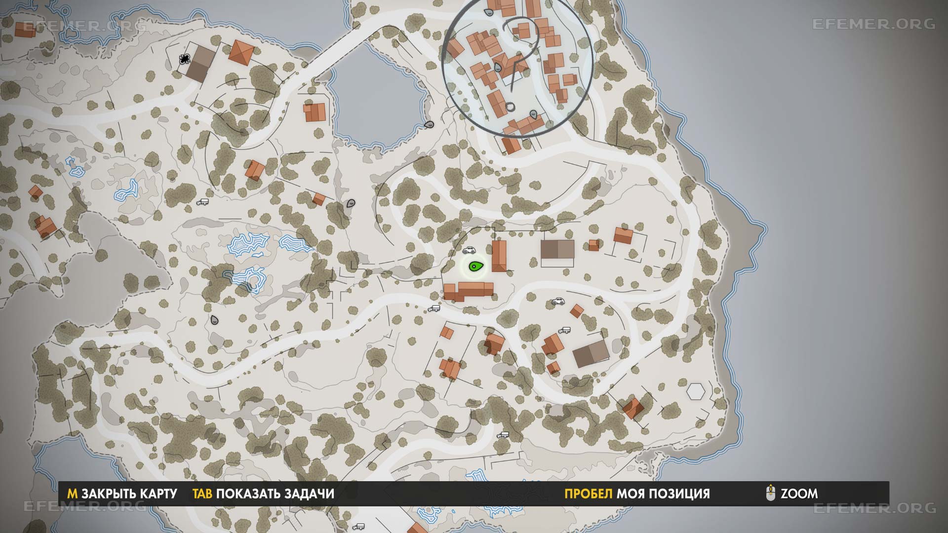 Местоположение трофеев на карте, Sniper Elite 4