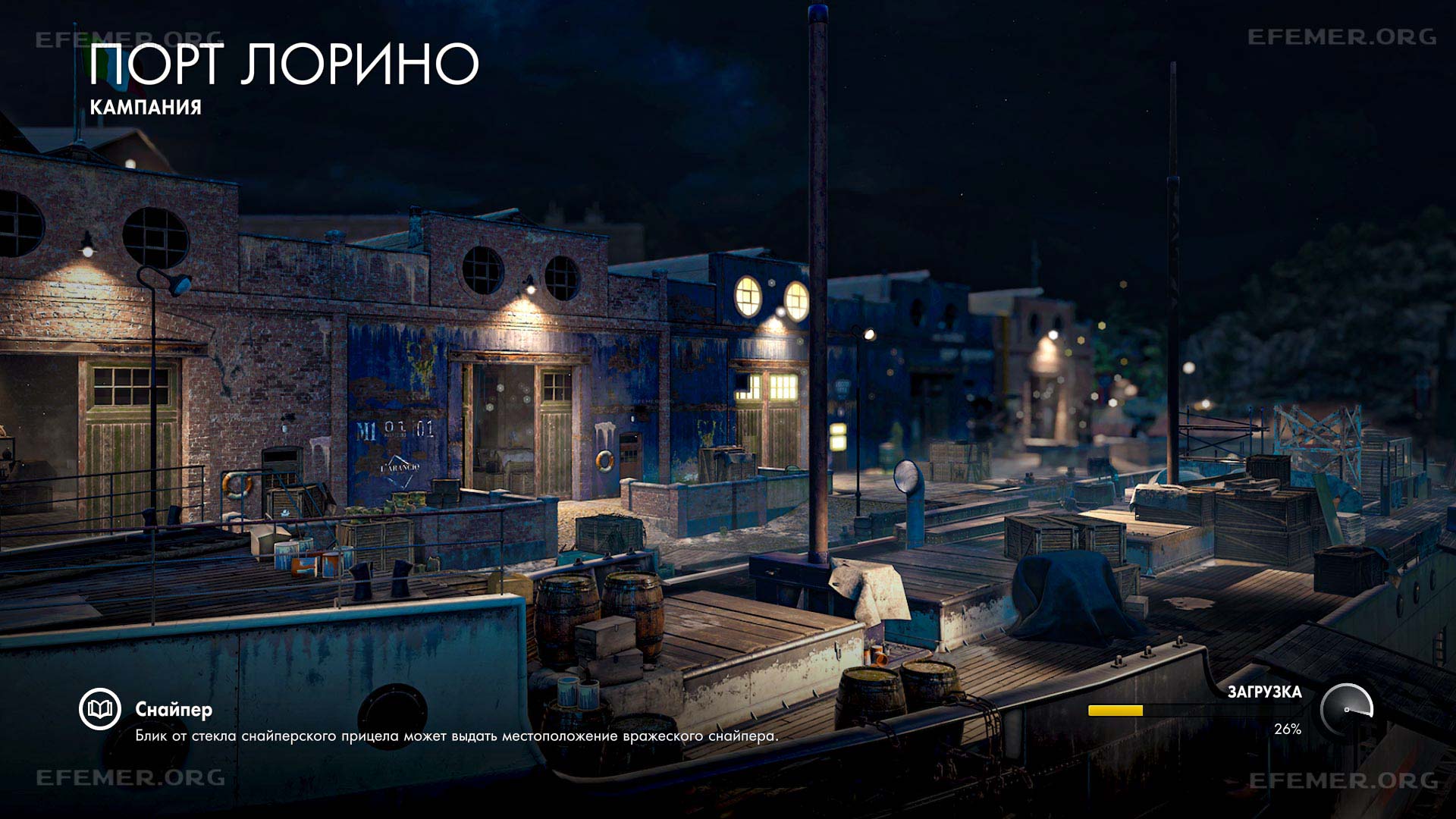 Read more about the article Все трофеи в порту Лорино — Sniper Elite 4