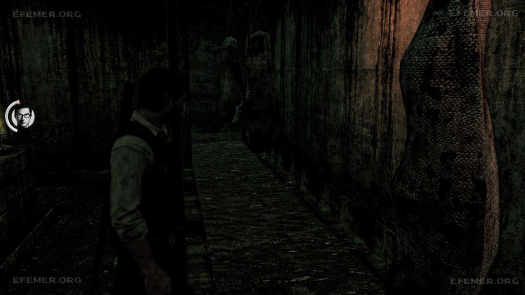 Фигурка с ключом, висящая на мешке, The Evil Within 1