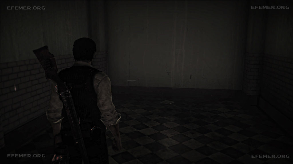Фрагмент карты №14, валяющаяся в тупике, The Evil Within 1