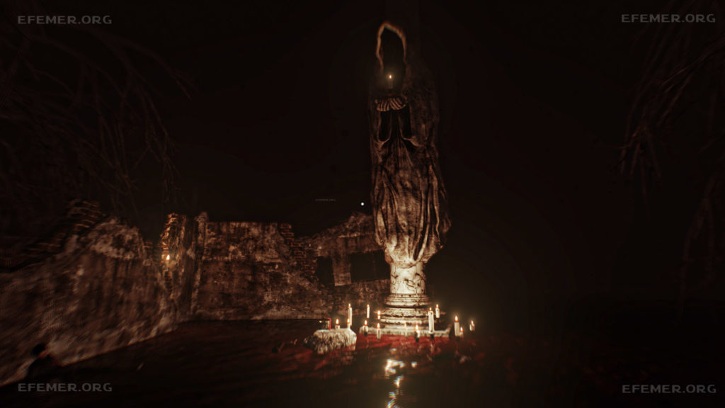 Подсумок, лежащий возле скульптуры Подсумок, лежащий возле скульптуры, The Evil Within 2