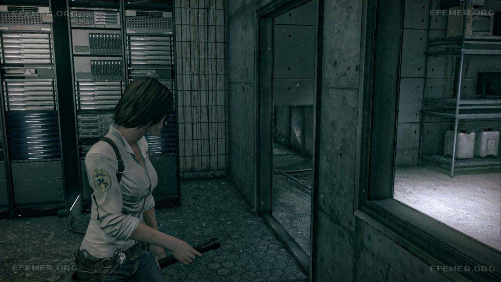 Лаз, ведущий к музыкальной композиции «Авторизация», The Evil Within 1