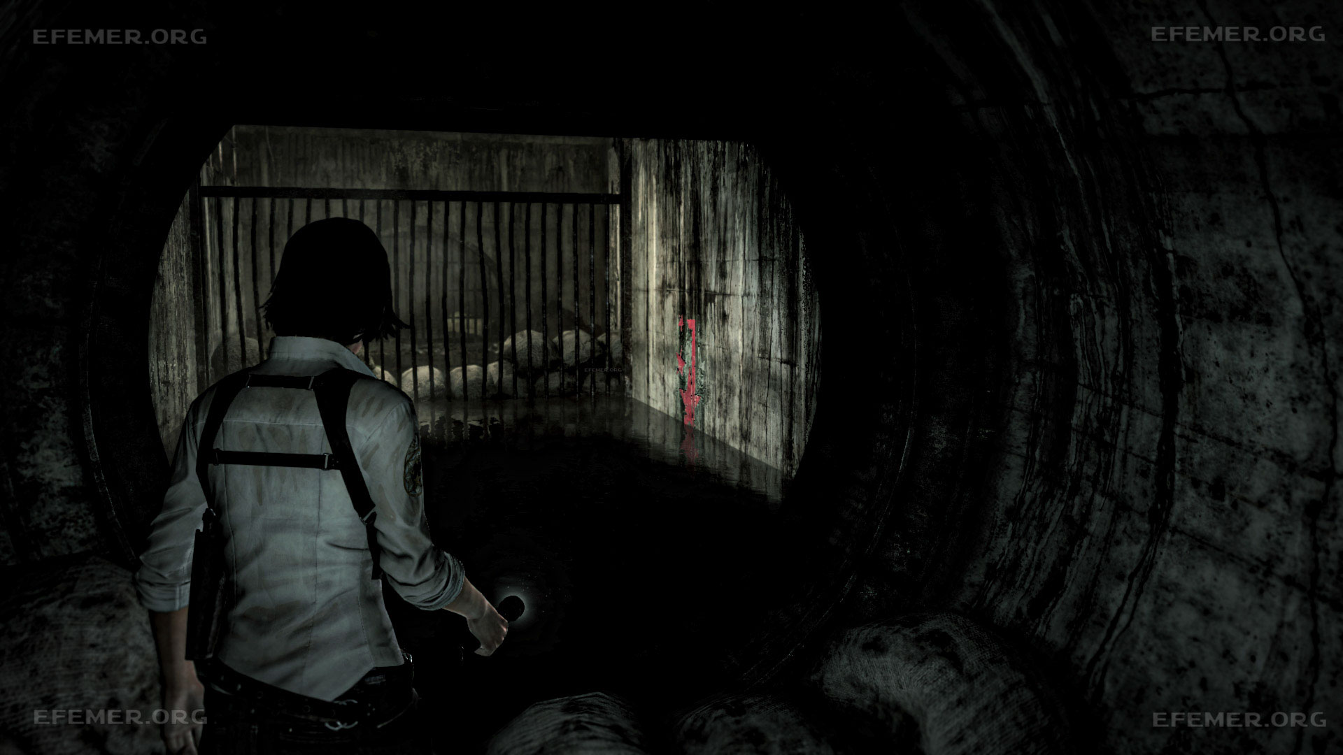 Знак для «создания» трубы, The Evil Within 1